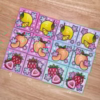 Image 3 of Mini Summer Fruit Original Paintings 