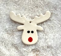 Image 2 of Ceramic Rudolph the Reindeer decoration