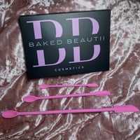 Image 2 of PINK Cosmetic Spatula Set.