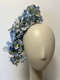 Image 1 of Pale blue flower trail. SOLD