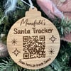 Personalised Santa Tracker Tree Ornament