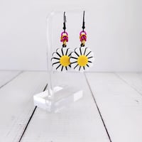 Image 2 of Flower Power Daisy Earrings