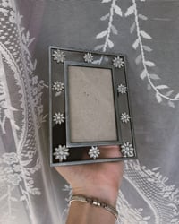 Dreamy Pet Portrait ~ Glitter Flower Frame