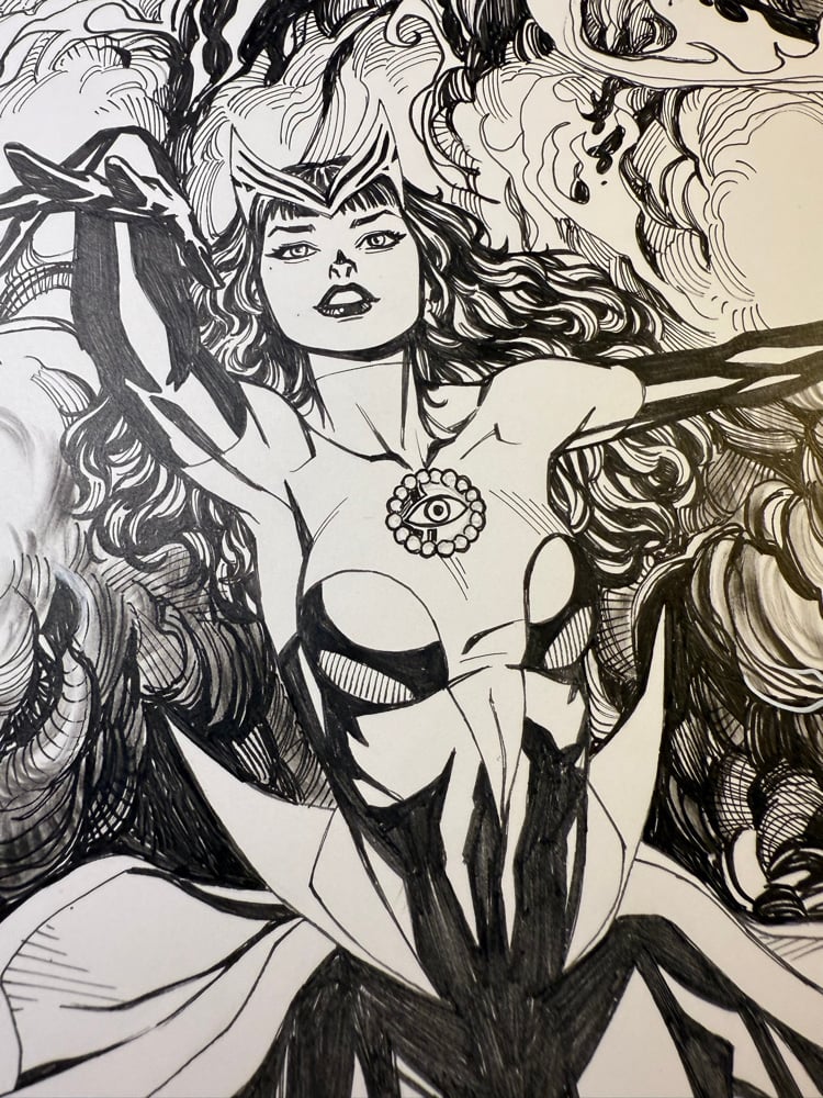 Image of SORCERER SUPREME #1 PAGE02 original art