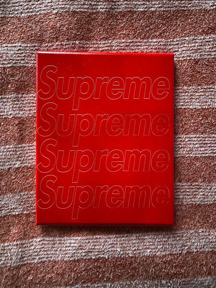 Image of Supreme custom canvas 