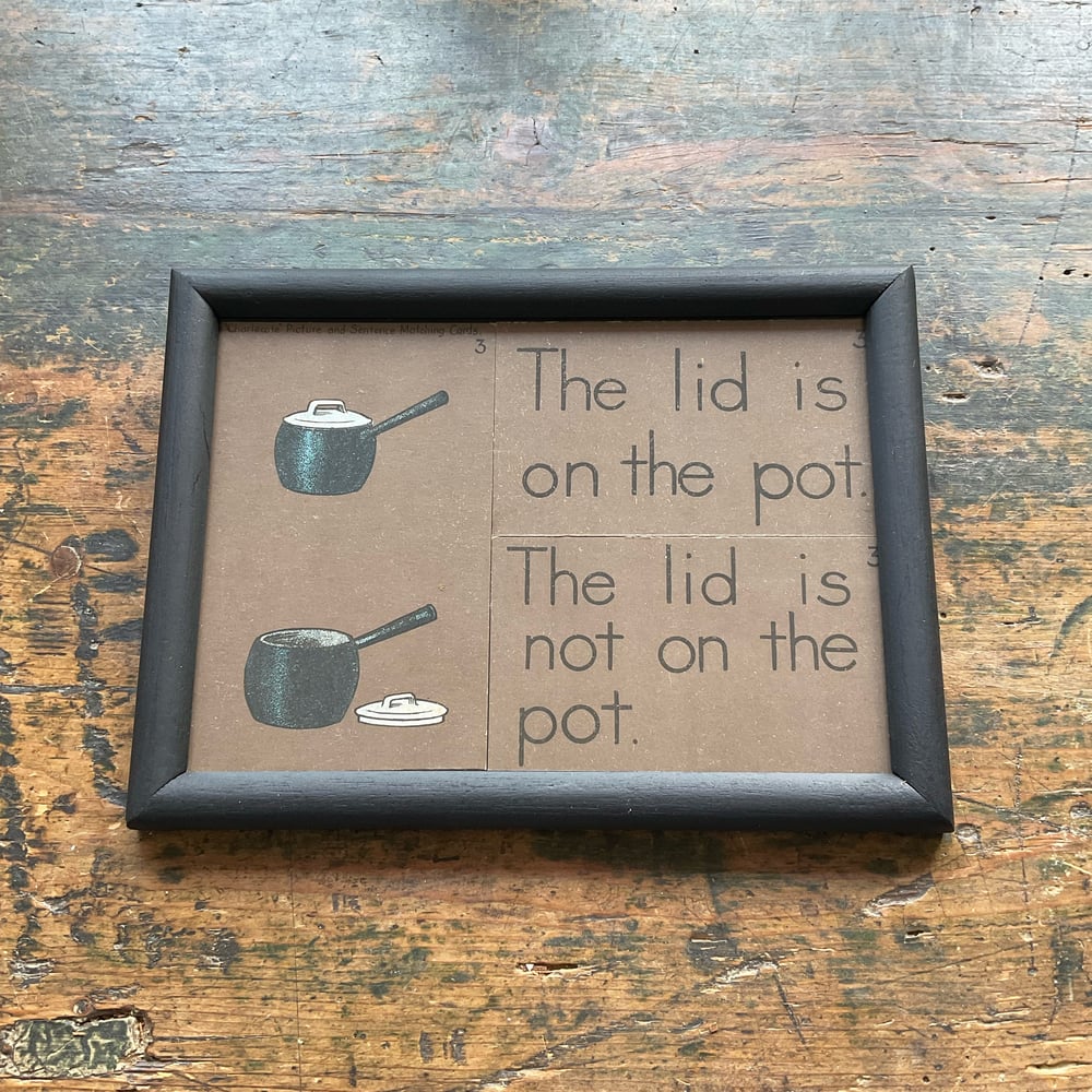 Image of The Lid Is On The Pot