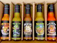 5 Bottle Hot Sauce Variety Pack