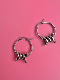 Image 1 of MINI BASIC BARBED WIRE HOOPS 