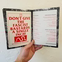 Image 4 of FOR THE DEATH OF FASCISM! RISO ZINE