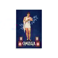 Image 2 of Omega 1932 LA Olympics poster
