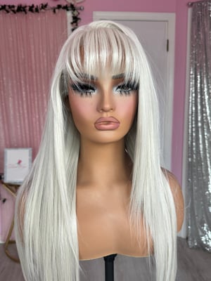 Image of icy bangs luxury pre cut lace (ready to ship) 