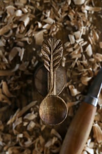 Image 3 of • Oak Sapling Coffee Scoop 