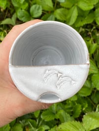 Image 3 of Dolphin decorated Travel Cup