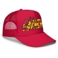Image 5 of Embroidered Trucker Hat