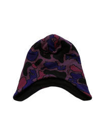 Image 5 of tortoise camo ear flap beanie 