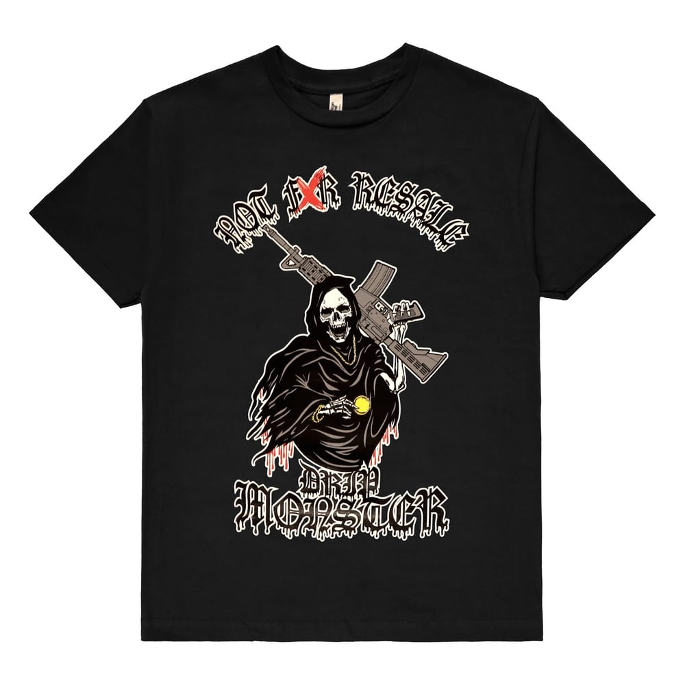 Image of Drip Monster Black T-Shirt
