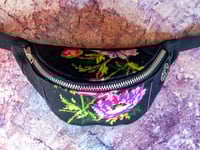 Image 2 of HIP BAG "vintage floral tapestry"