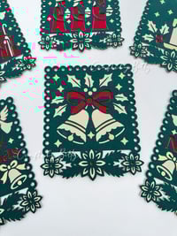 Image 6 of PAPEL PICADO NAVIDEÑO SVG BUNLDE / ARCHIVO DIGITAL 