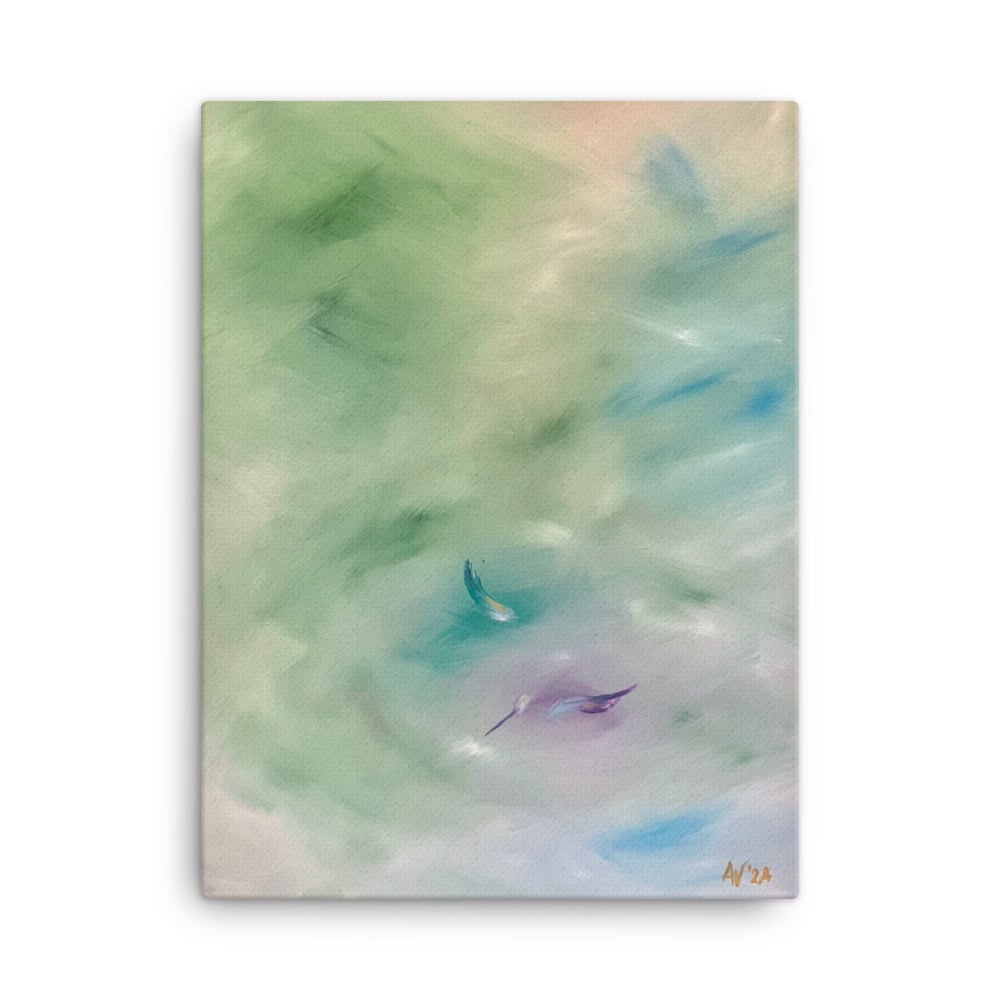 Image of Colibrì Printed Canvas