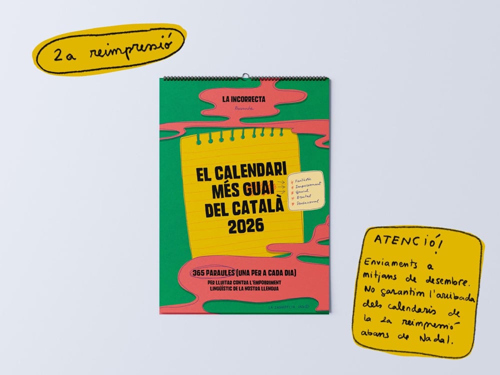 Image of PRERESERVA - Calendari 2026