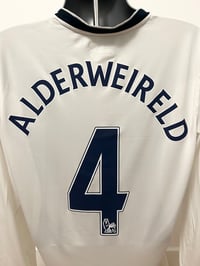 Image 5 of Tottenham Hotspur “ALDERWEIRELD 4” 2015/16 LS Home Shirt + patches 