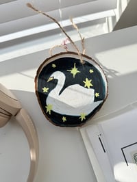 Image 5 of wood slice ornaments