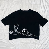 Image 2 of music cardigan