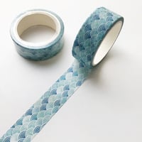 Blue Waves Washi Tape