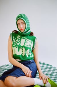 Image 1 of PASTA PASTA SLEEVELESS SWEATER