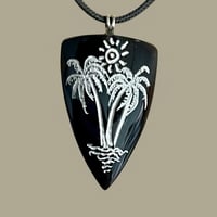 Image 2 of Volcanic Glass aka Obsidian Necklaces - 4 Choices (#25)