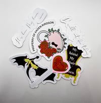 FOURTH WING SERIES STICKERS
