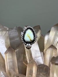 Image 1 of Palomino Variscite Ring Size 4.25