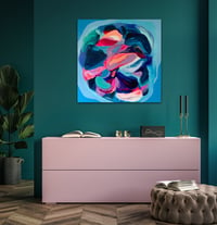 Image 4 of Original Artwork - Rainbow Reef 76 x 76cms