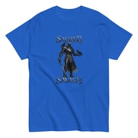 Image 4 of Unisex classic tee, Sacred Savage Ravens & Knight Warrior Tee