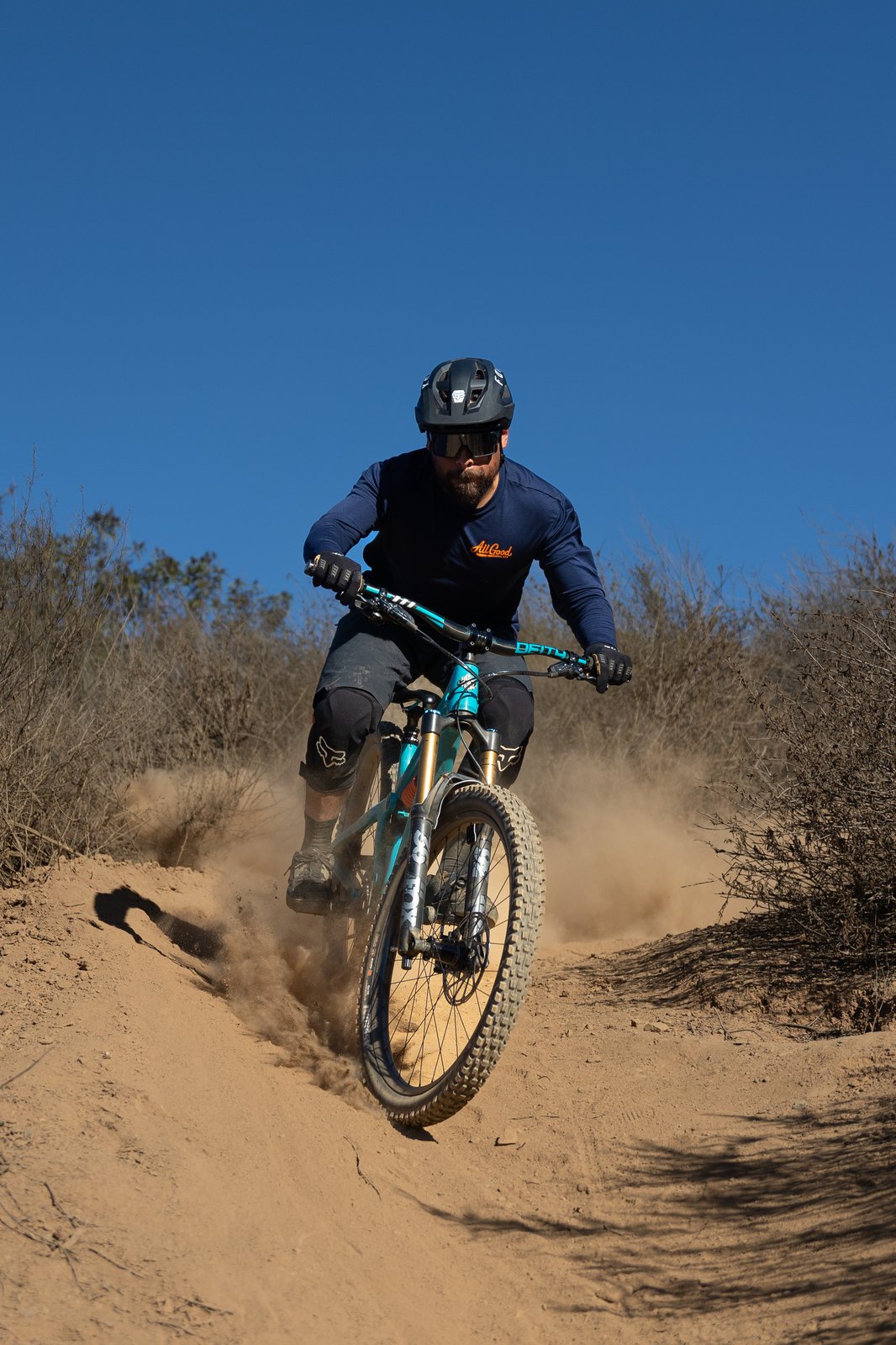 Mountain biking long online sleeve jersey