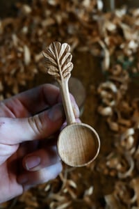 Image 3 of Oak leaf Handle Scoop  -
