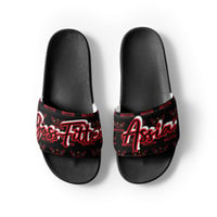 Image 1 of Black and Red Assia's (Women's Slides)