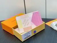 Image 6 of LV Colored Damier Wallet