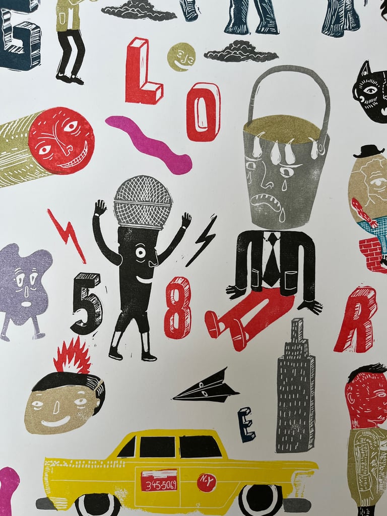 Rubber Stamp Chaos No. 3 Image 3