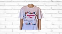 Image 1 of Heavenly Made Apparel Kingdom Fire White Adult T-Shirt 