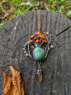 Mushrooms pendant 