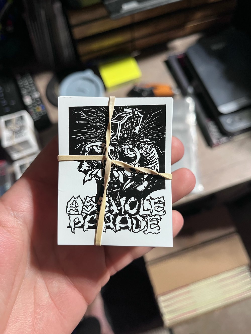Assholeparade "Pushead" Sticker (2 Sizes)