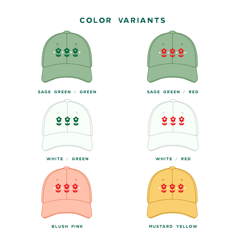 Image of [PREORDER] FLOWER POWER HAT