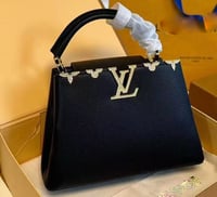 Black/Gold love bag