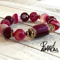 Image 4 of Agate Raspberry Beret