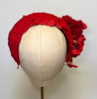Image 3 of Red lace halo 