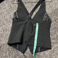 Image 7 of 00s button up vest 