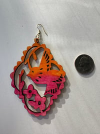 Image 2 of Bird earrings size XL
