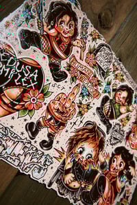 Image 2 of TATTOO FLASH STICKER SHEET