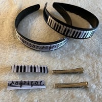 Image 1 of Music Themed Headband
